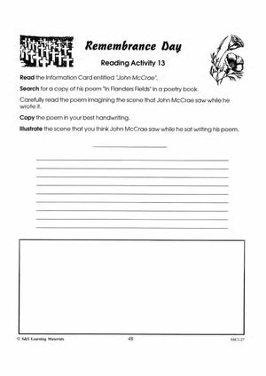 John McCrae: "In Flanders Fields" Gr. 4-6