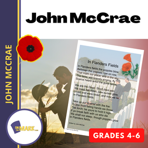 John McCrae: "In Flanders Fields" Gr. 4-6