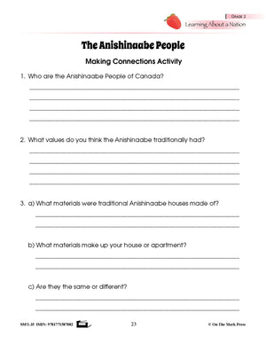 Indigenous Peoples of Canada Grades 1-3