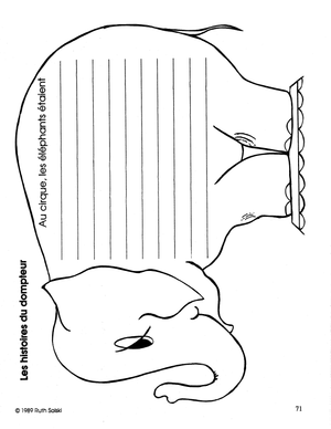 Allons au cirque! 1e à 3e année