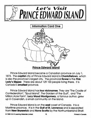 Let's Visit The Maritimes A 3 Book Bundle Grades 2-4