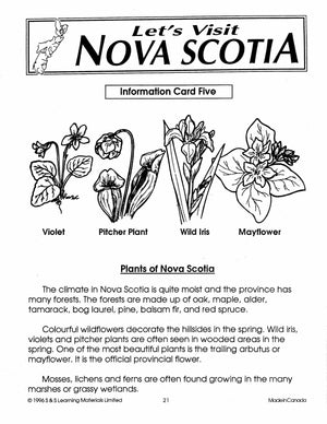 Let's Visit The Maritimes A 3 Book Bundle Grades 2-4