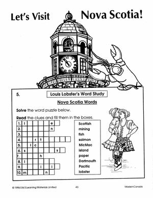 Let's Visit The Maritimes A 3 Book Bundle Grades 2-4