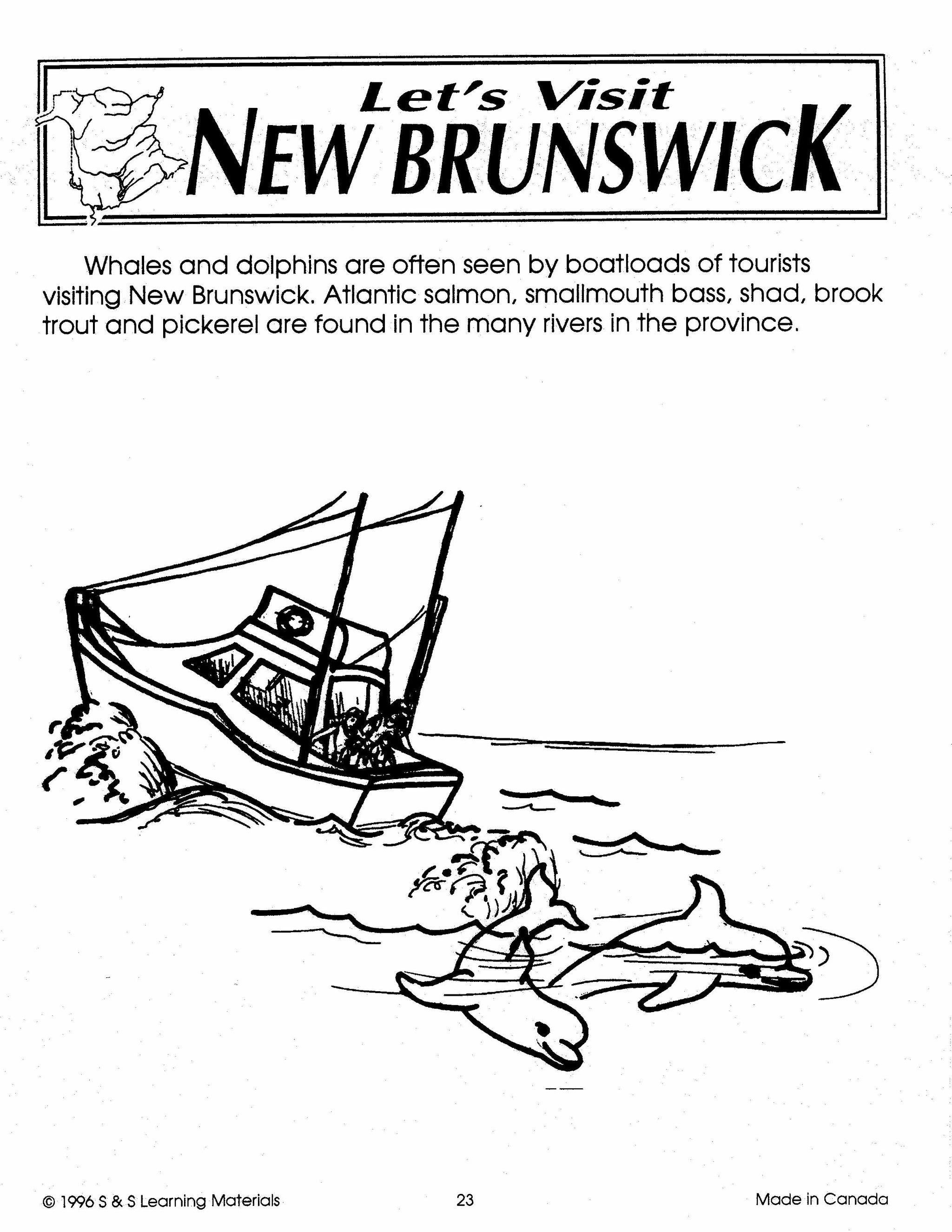 Let's Visit The Maritimes A 3 Book Bundle Grades 2-4