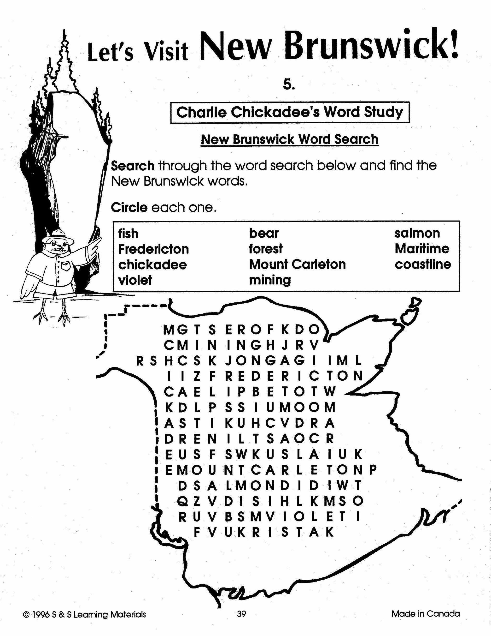 Let's Visit The Maritimes A 3 Book Bundle Grades 2-4