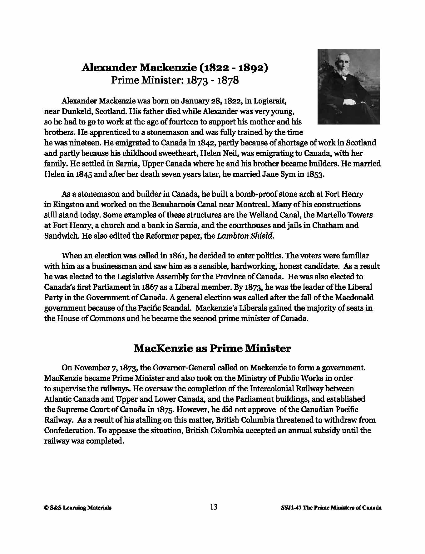 Alexander Mackenzie Gr. 4-8