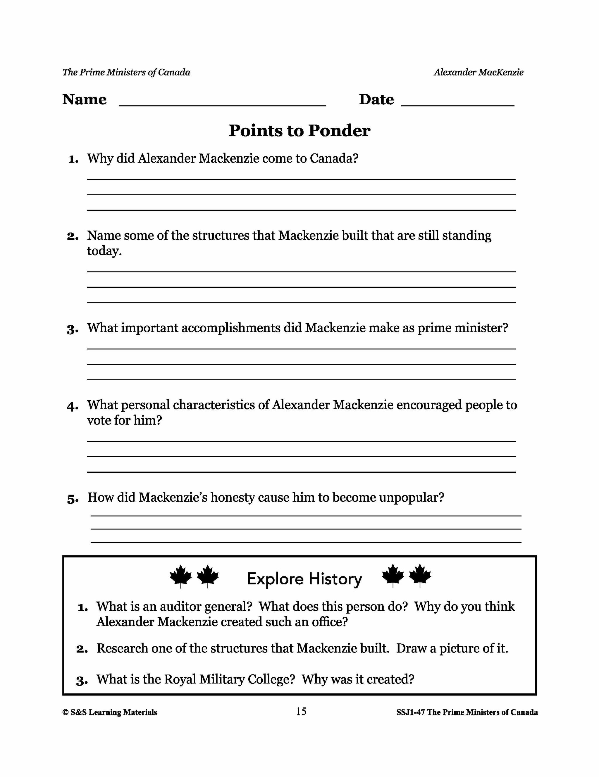 Alexander Mackenzie Gr. 4-8