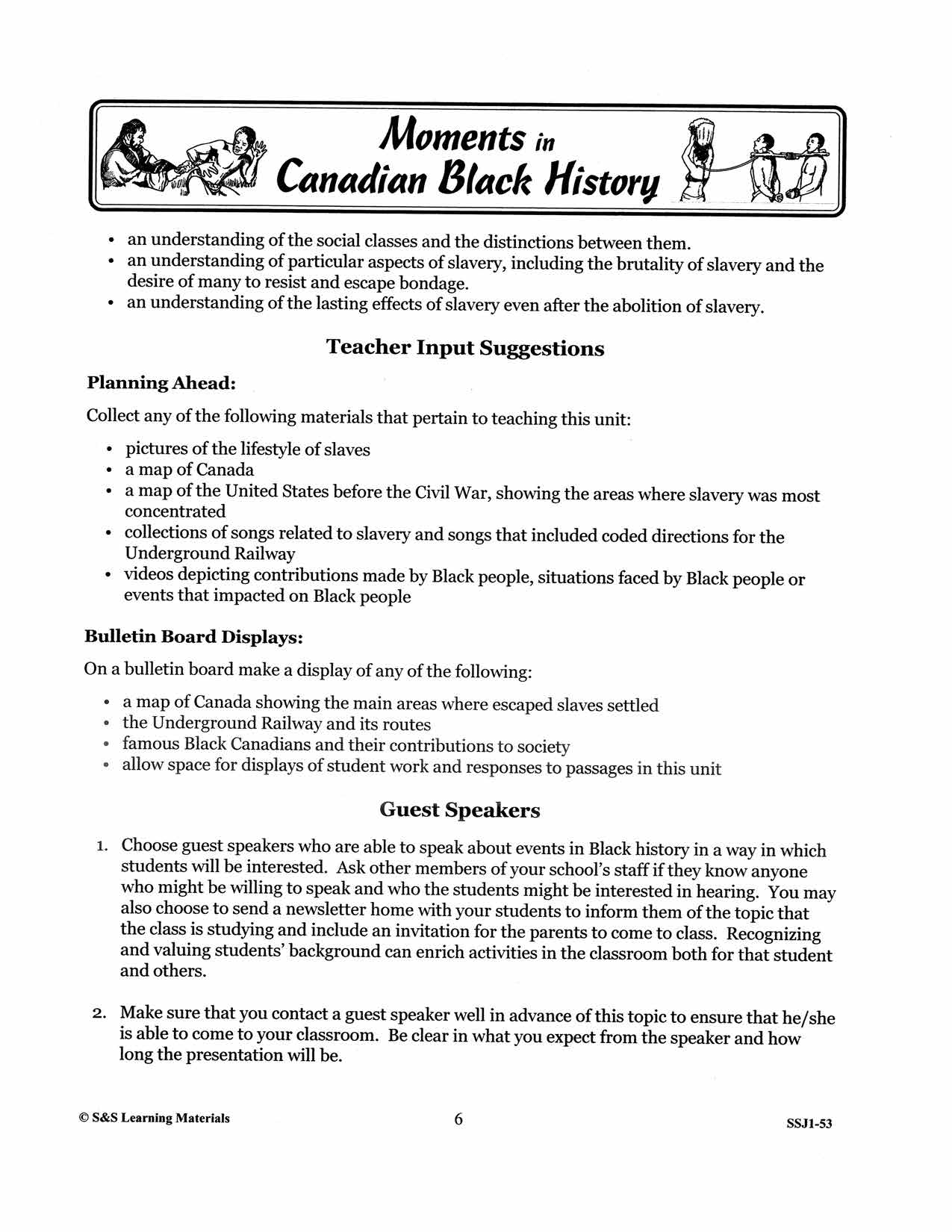 Mathieu Da Costa: Canada's First Black Person Worksheet Grades 4-8