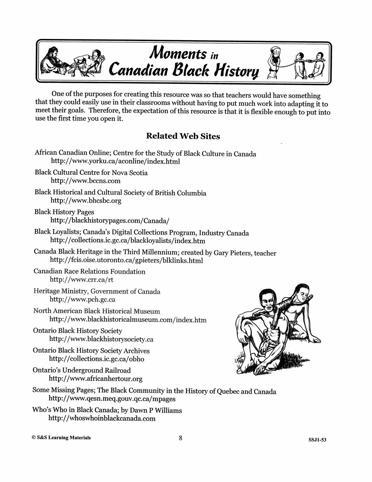 Mathieu Da Costa: Canada's First Black Person Worksheet Grades 4-8