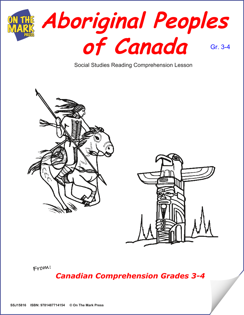 Aboriginal Peoples Of Canda: A Social Studies Reading Lesson  Gr. 3-4