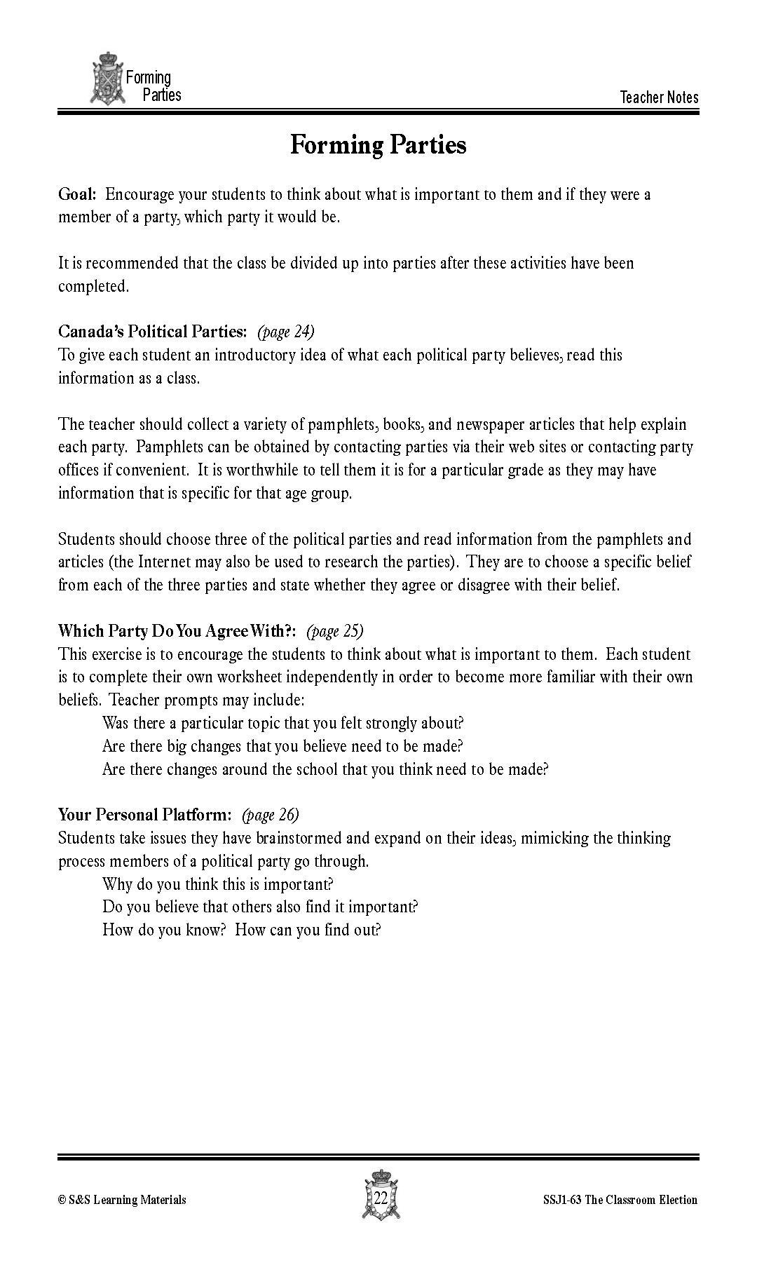 Elections in Canada 2 Book Bundle! Grades 4-8