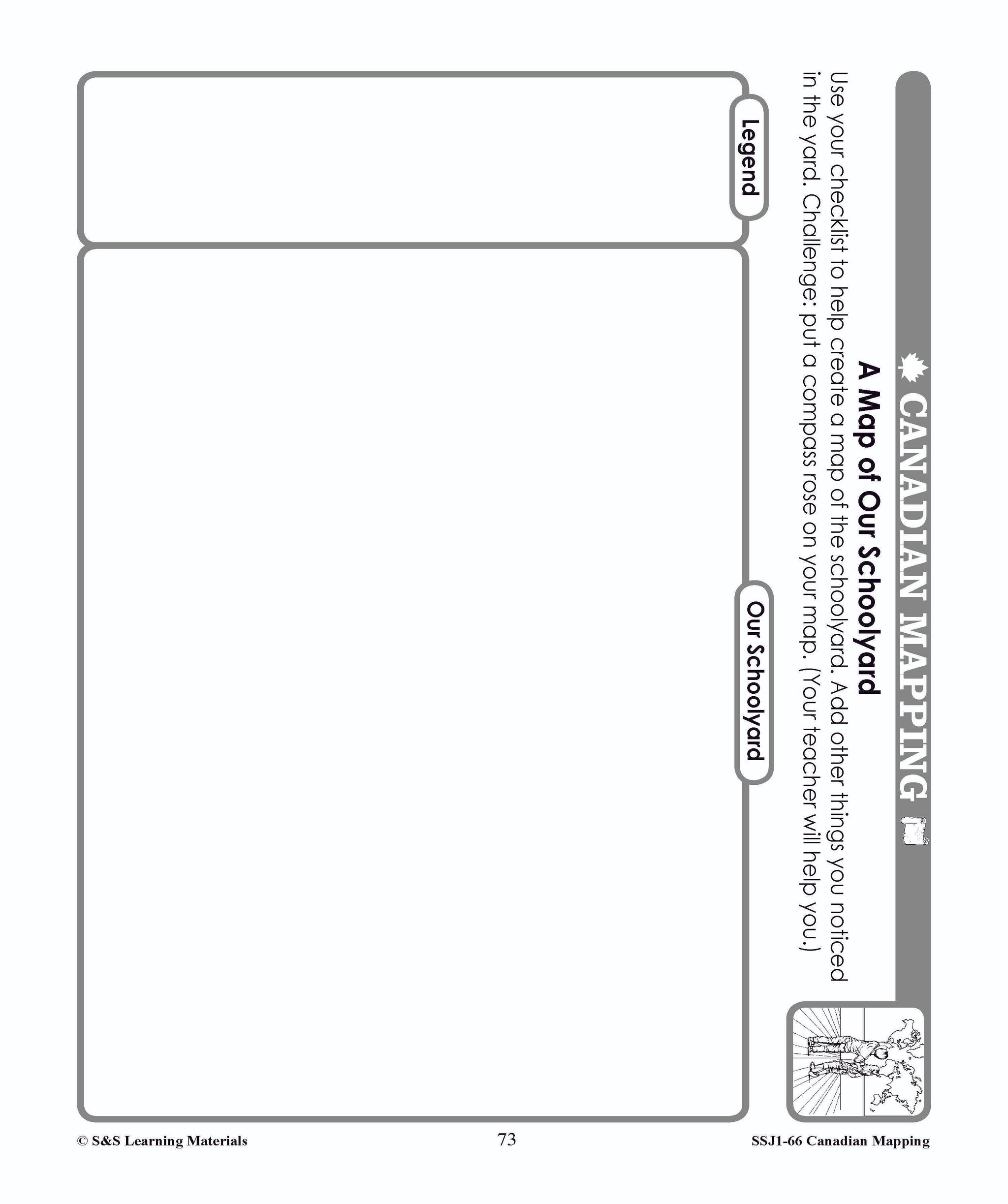 Canadian Communitites Mapping Worksheets Grades 1-2