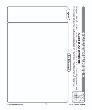 Canadian Communitites Mapping Worksheets Grades 1-2