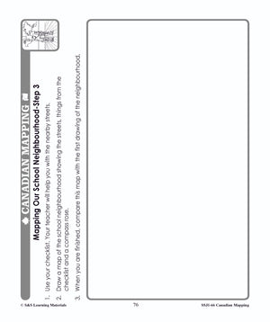 Canadian Communitites Mapping Worksheets Grades 1-2