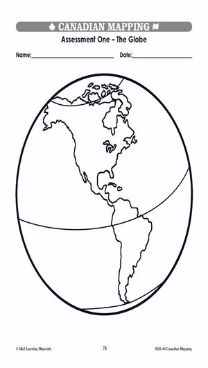 Canadian Communitites Mapping Worksheets Grades 1-2