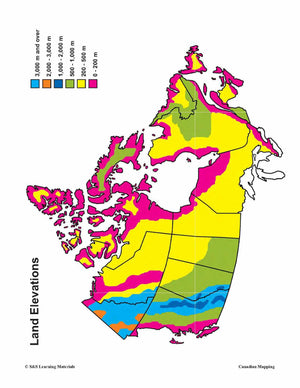 Canada's Provinces & Territories Worksheets Grades 5-6