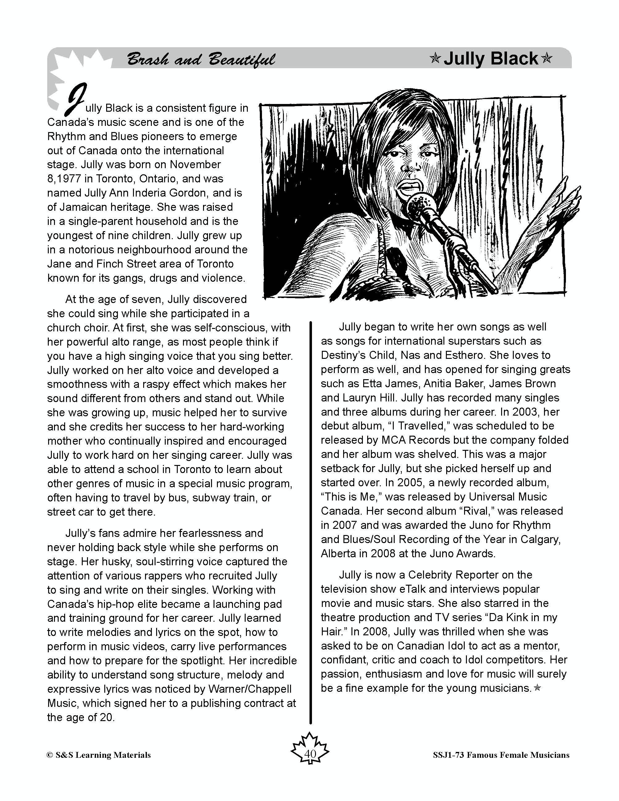 Canadian Celebrity Readers - 6 Book Bundle! Grades 4-8