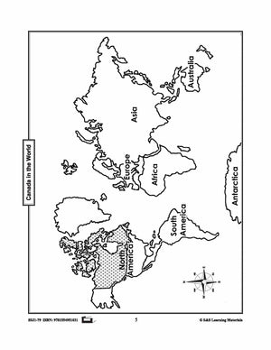 Canada in the World Mapping Activities Grades 1-3