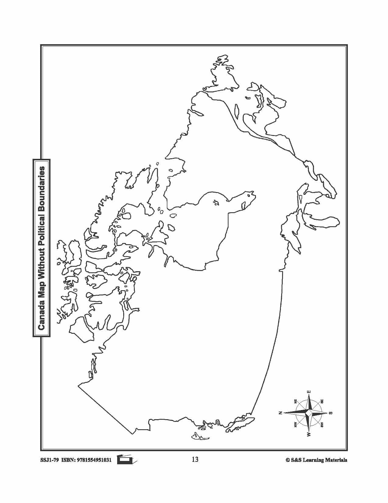 Canada in the World Mapping Activities Grades 1-3