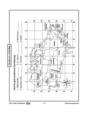 Canada in the World Mapping Activities Grades 1-3