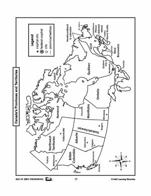 Canada in the World Mapping Activities Grades 1-3