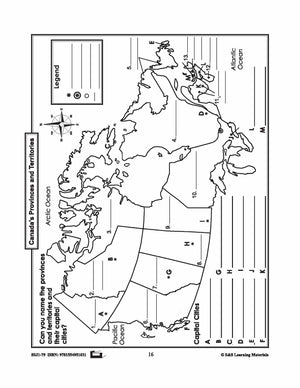 Canada in the World Mapping Activities Grades 1-3