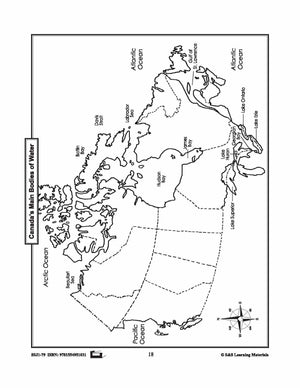 Canada in the World Mapping Activities Grades 1-3