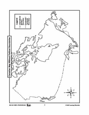 Maps of the Western Provinces $avings Bundle! Grades 4-8