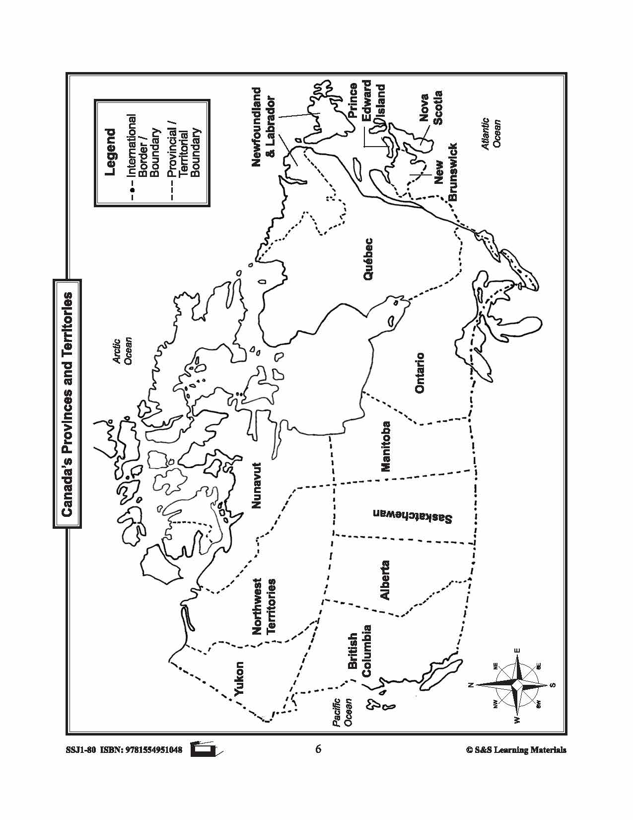 Maps of the Western Provinces $avings Bundle! Grades 4-8