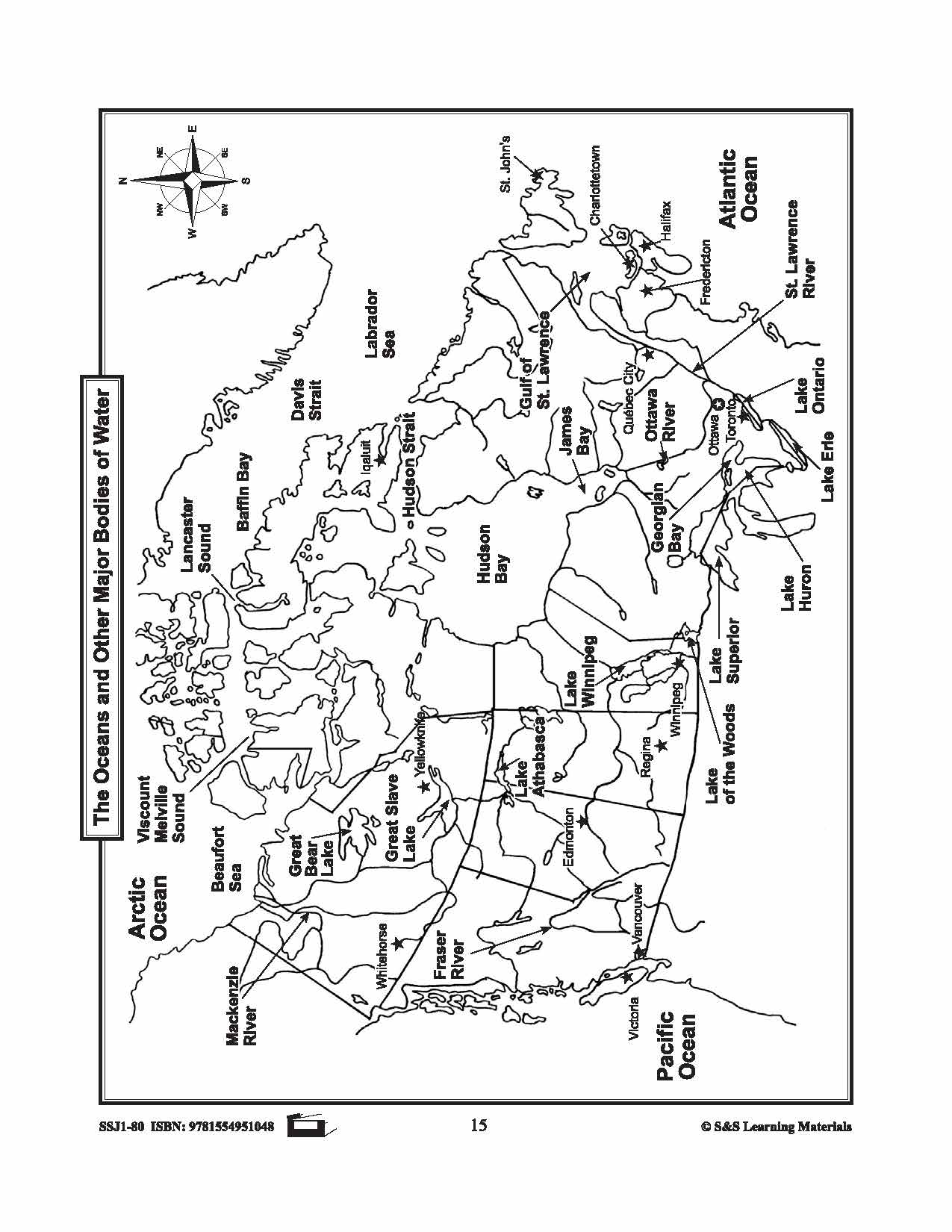 Maps of the Western Provinces $avings Bundle! Grades 4-8