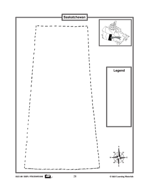 Maps of the Prairie Provinces $avings Bundle! Grades 4-8