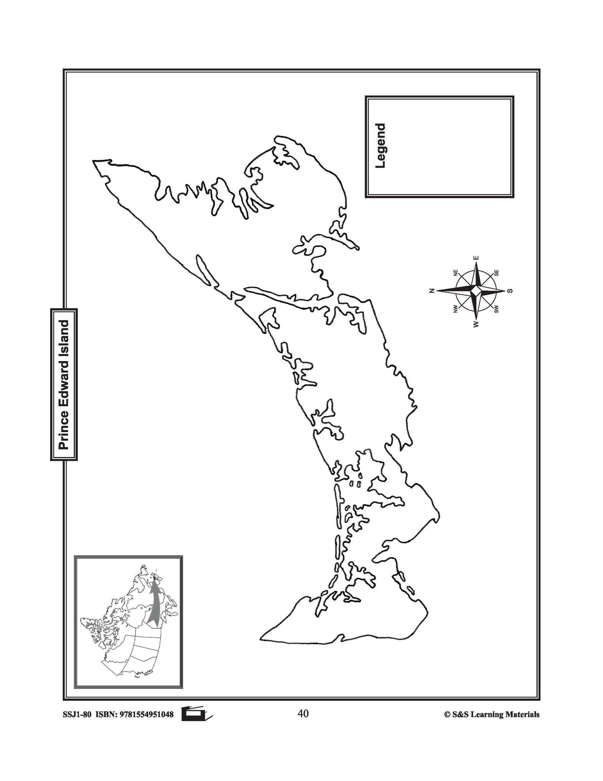 Maps of the Maritime Provinces $avings Bundle! Grades 4-8