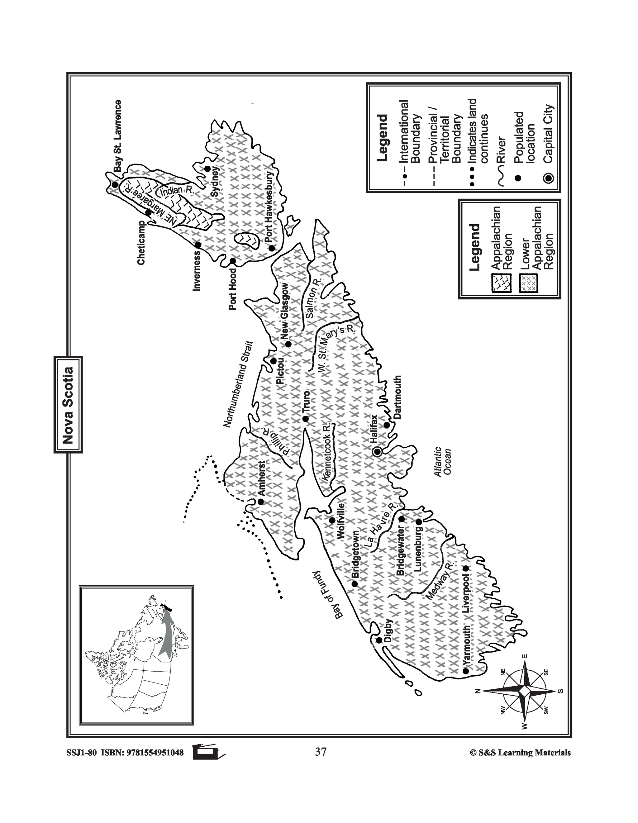 Maps of the Atlantic Region $avings Bundle! Grades 4-8