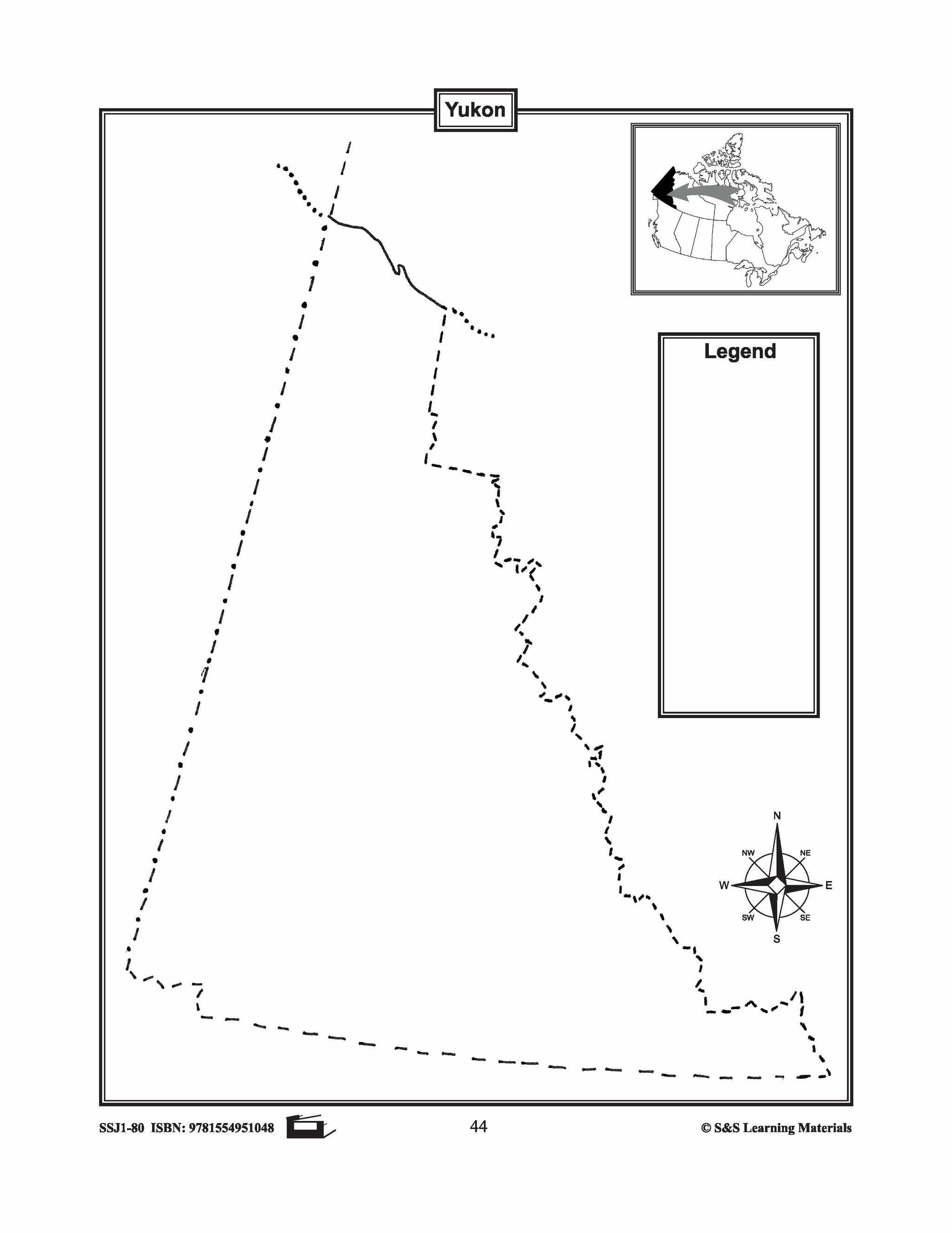 Maps of the Yukon Grades 4-8