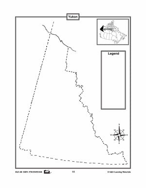 Maps of Canada's Territories $avings Bundle! Grades 4-8