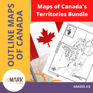Maps of Canada's Territories $avings Bundle! Grades 4-8