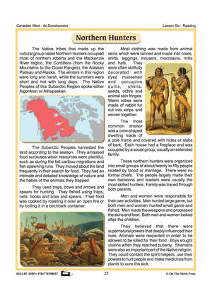 Northern Hunters Lesson Grades 7-8