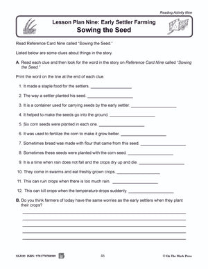 Early Settler Farming - 7 Lesson $avings Bundle!