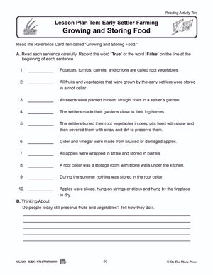 Early Settler Farming - 7 Lesson $avings Bundle!