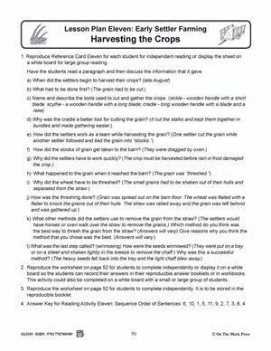 Early Settler Farming - 7 Lesson $avings Bundle!