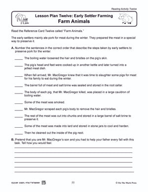 Early Settler Farming - 7 Lesson $avings Bundle!