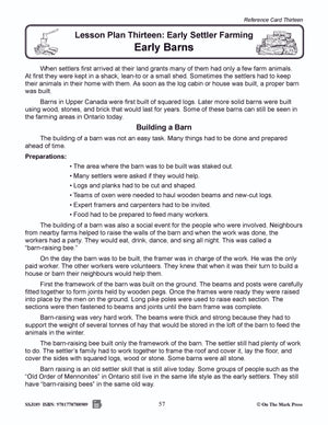 Early Settler Farming - 7 Lesson $avings Bundle!