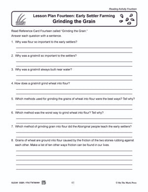 Early Settler Farming - 7 Lesson $avings Bundle!