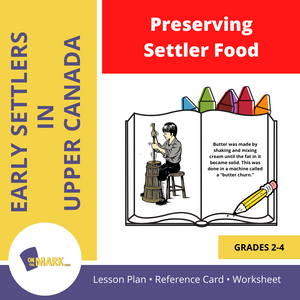 Preserving Early Settler Food Gr. 2-4 - Early Settlers in Upper Canada