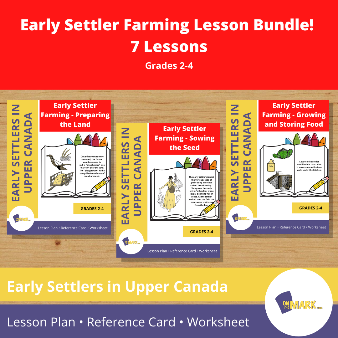 Early Settler Farming - 7 Lesson $avings Bundle!