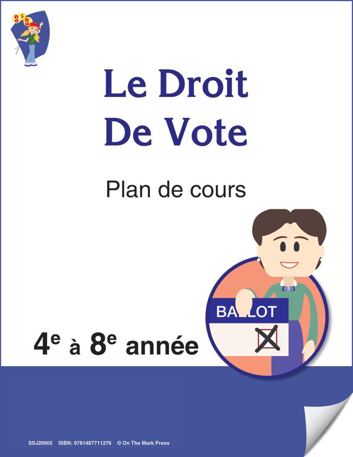 Le Droit De Vote Plan De Cours 4e à 8e année