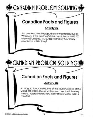 Canadian Problem Solving Grades 4-6