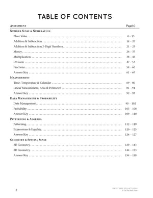 A Year of Grade 2 Math Assessments