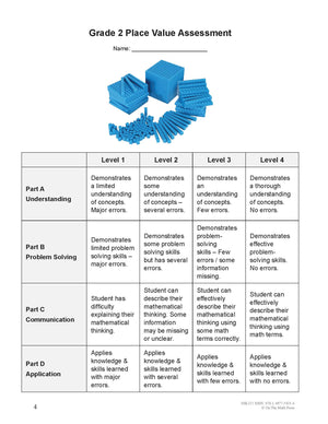 A Year of Grade 2 Math Assessments