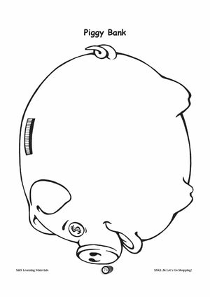 Identifying Canadian Money Grades K-3 Worksheets